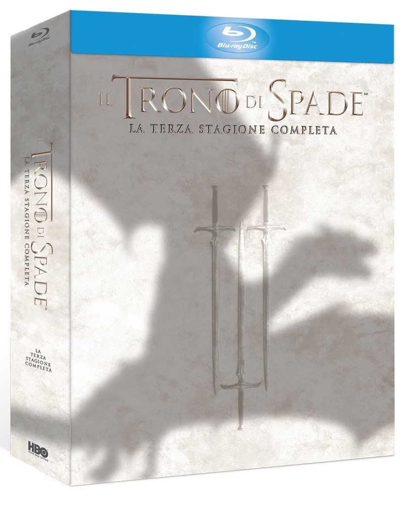 Warner Home Video Il Trono di Spade - Stagione 3 (5 Blu-ray Disc, Slipcase, Nuovo Sigillato)
