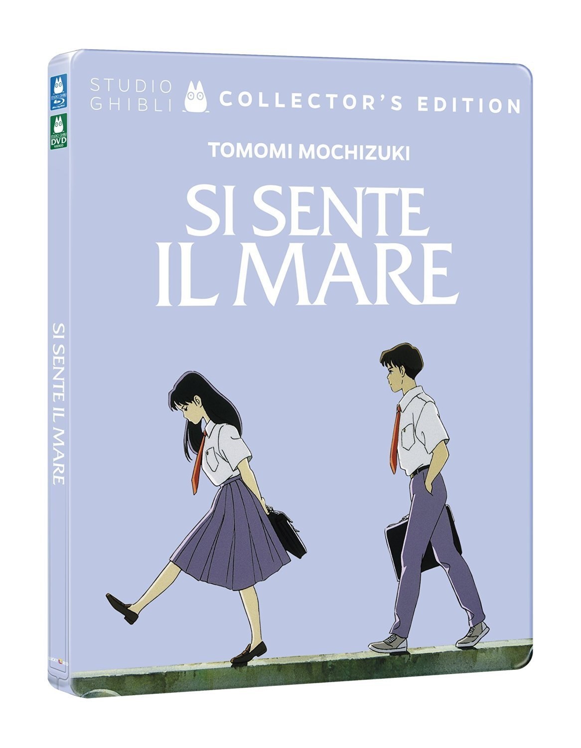 Warner Bros Si Sente Il Mare - Ltd Steelbook Blu-Ray DVD (Anime, Nuovo)