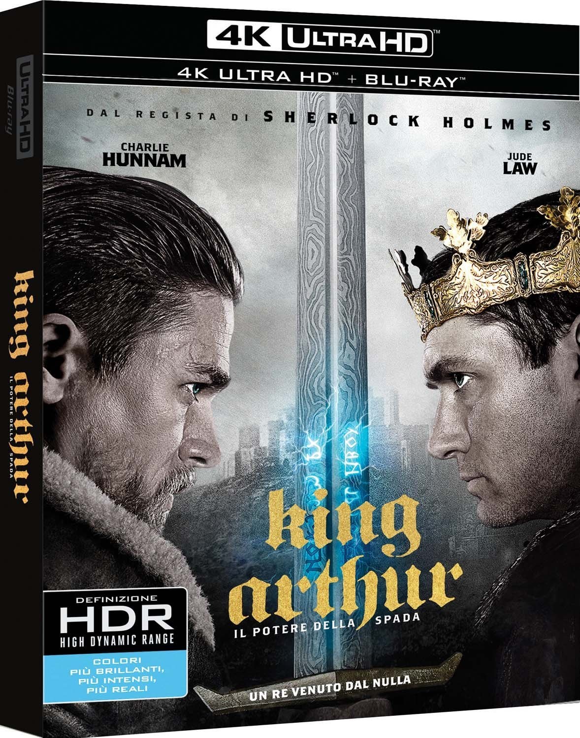 Warner Bros King Arthur - Il Potere della Spada (4K Ultra HD Blu-Ray) - Azione, Valutazione: G