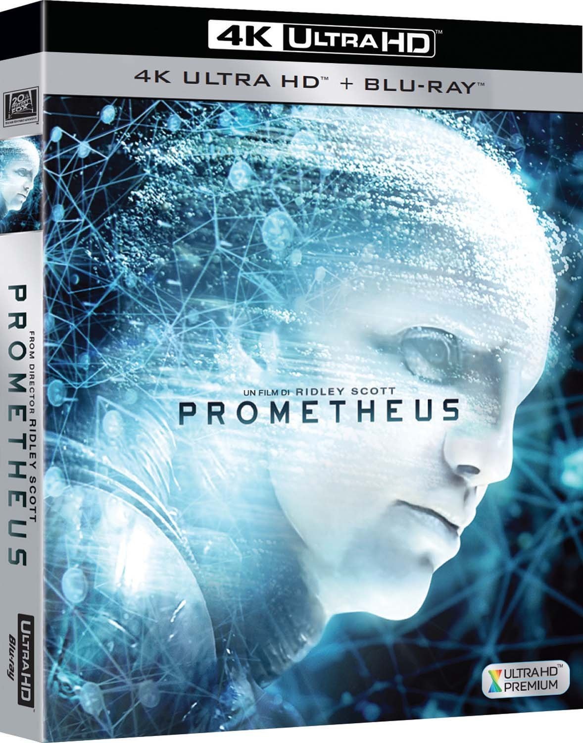 20th Century Studios Prometheus (4K Ultra HD Blu-Ray) - Film di Fantascienza di Ridley Scott con Michael Fassbender