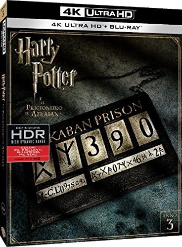 Warner Bros. Harry Potter e il Prigioniero di Azkaban - 4K Ultra HD Blu-Ray - Genere: Fantasy/Fantastico