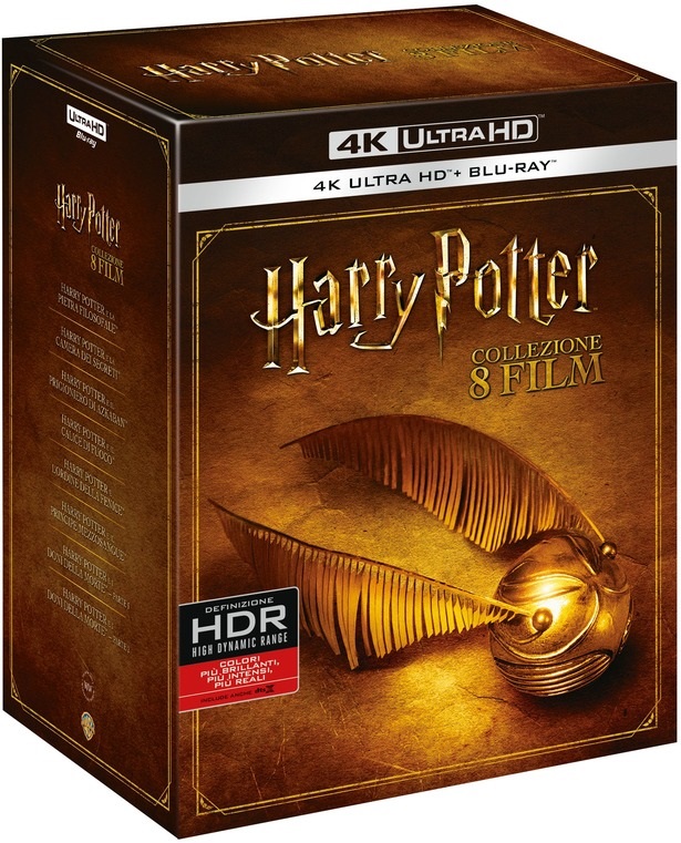 Warner Home Video Harry Potter - Collezione Completa 8 Film (4K Ultra HD Blu-Ray)