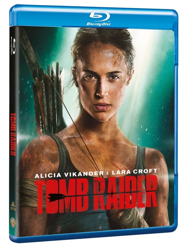 Warner Bros. Tomb Raider (Blu-ray) - Azione, 2018, Regia di Roar Uthaug, con Alicia Vikander, Walton Goggins, Daniel Wu, Dominic West, Kristin Scott Thomas