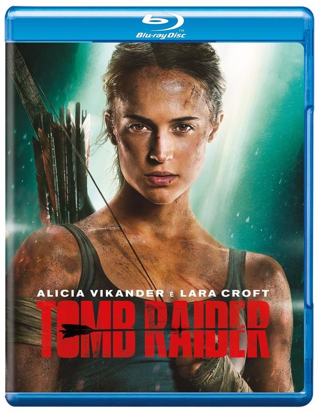 Warner Bros. Tomb Raider (Blu-ray) - Azione, 2018, Regia di Roar Uthaug, con Alicia Vikander, Walton Goggins, Daniel Wu, Dominic West, Kristin Scott Thomas