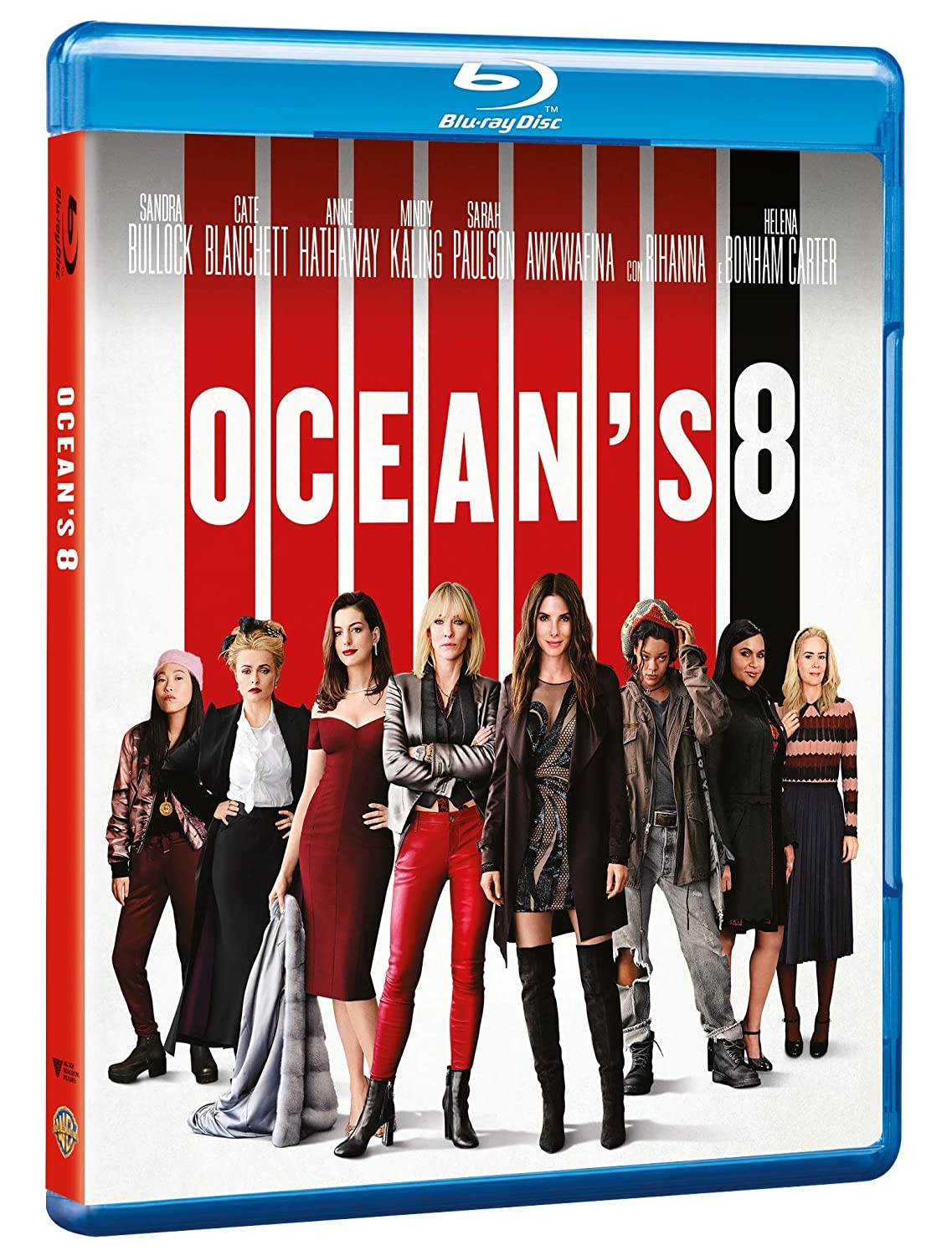 Warner Home Video Ocean's 8 Blu-ray Azione Full HD - Inglese, Italiano, Spagnolo, Region Free
