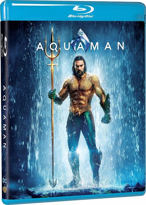 Warner Bros Aquaman - Blu-ray (Azione, Regia di James Wan, PG-13, Supporto PAL, Schermo Panoramico)