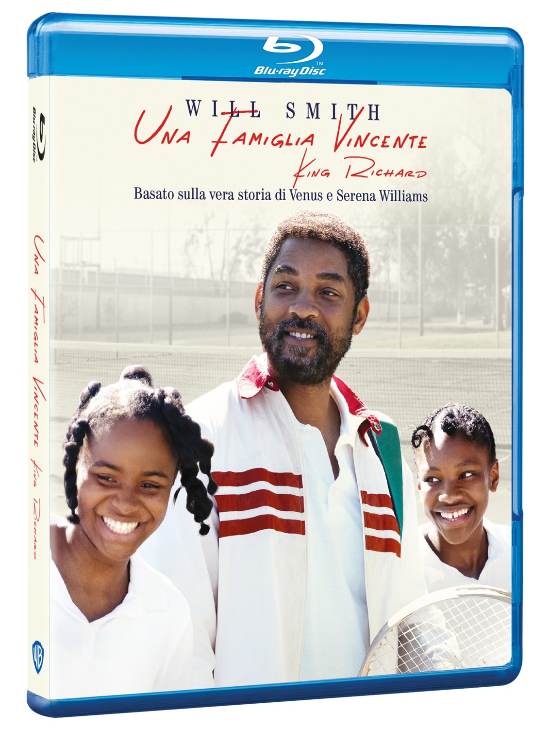 Warner Bros. King Richard - Una Famiglia Vincente (Blu-Ray) - Film Biografico con Will Smith