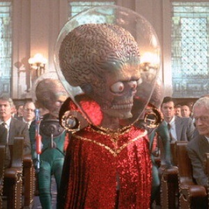 Warner Home Video Mars Attacks! Blu-ray - Annette Bening, Danny DeVito, Glenn Close, Jack Nicholson - 1996 - Region Free - Valutazione G