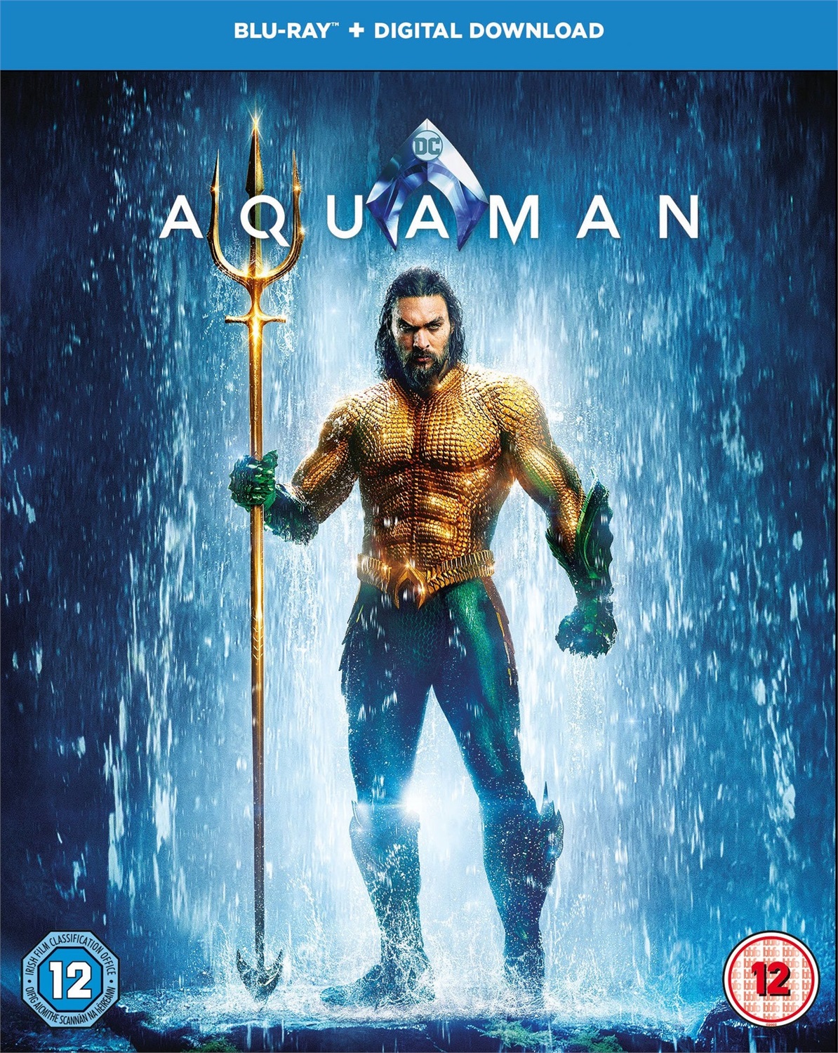 Warner Bros. Home Ent. Aquaman (2018) - Blu-ray con Amber Heard, Dolph Lundgren, Jason Momoa e Ludi Lin