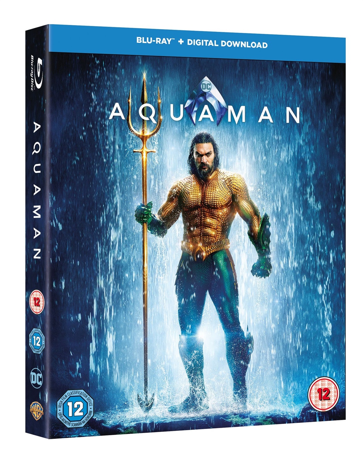 Warner Bros. Home Ent. Aquaman (2018) - Blu-ray con Amber Heard, Dolph Lundgren, Jason Momoa e Ludi Lin