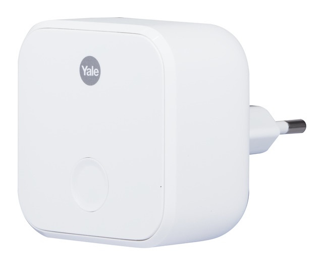 Yale Linus Wi-Fi Bridge - Ponte per serratura intelligente con accesso da remoto, controllo accessi e integrazione con assistenti vocali