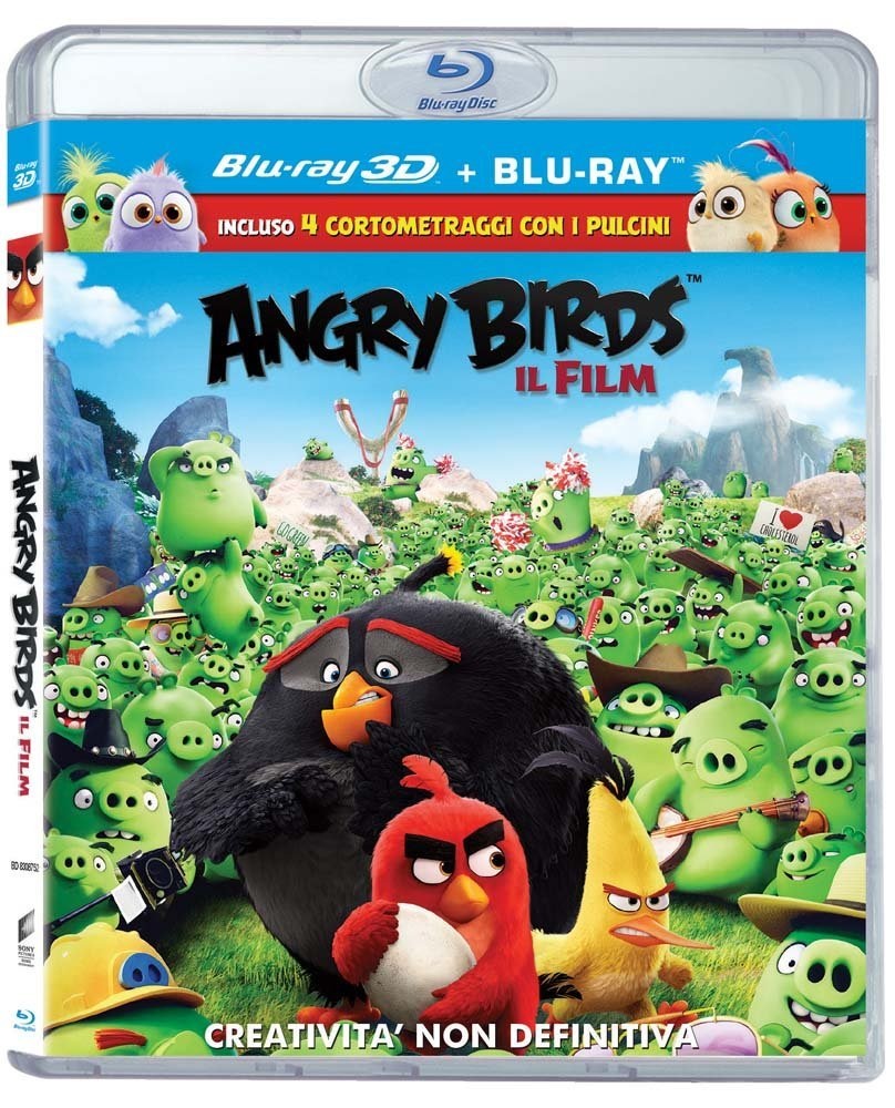 Sony Pictures Angry Birds: Il Film - Blu-Ray 3D Blu-Ray Disc, Animazione Digitale, Valutazione G