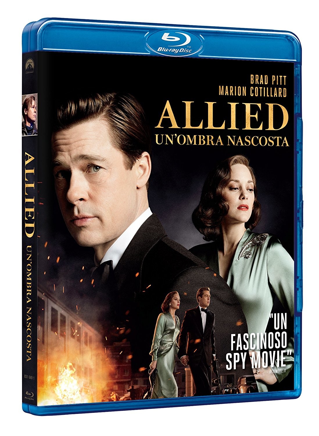 Universal Allied - Un'Ombra Nascosta (Blu-ray) - Thriller di Robert Zemeckis con Brad Pitt e Marion Cotillard
