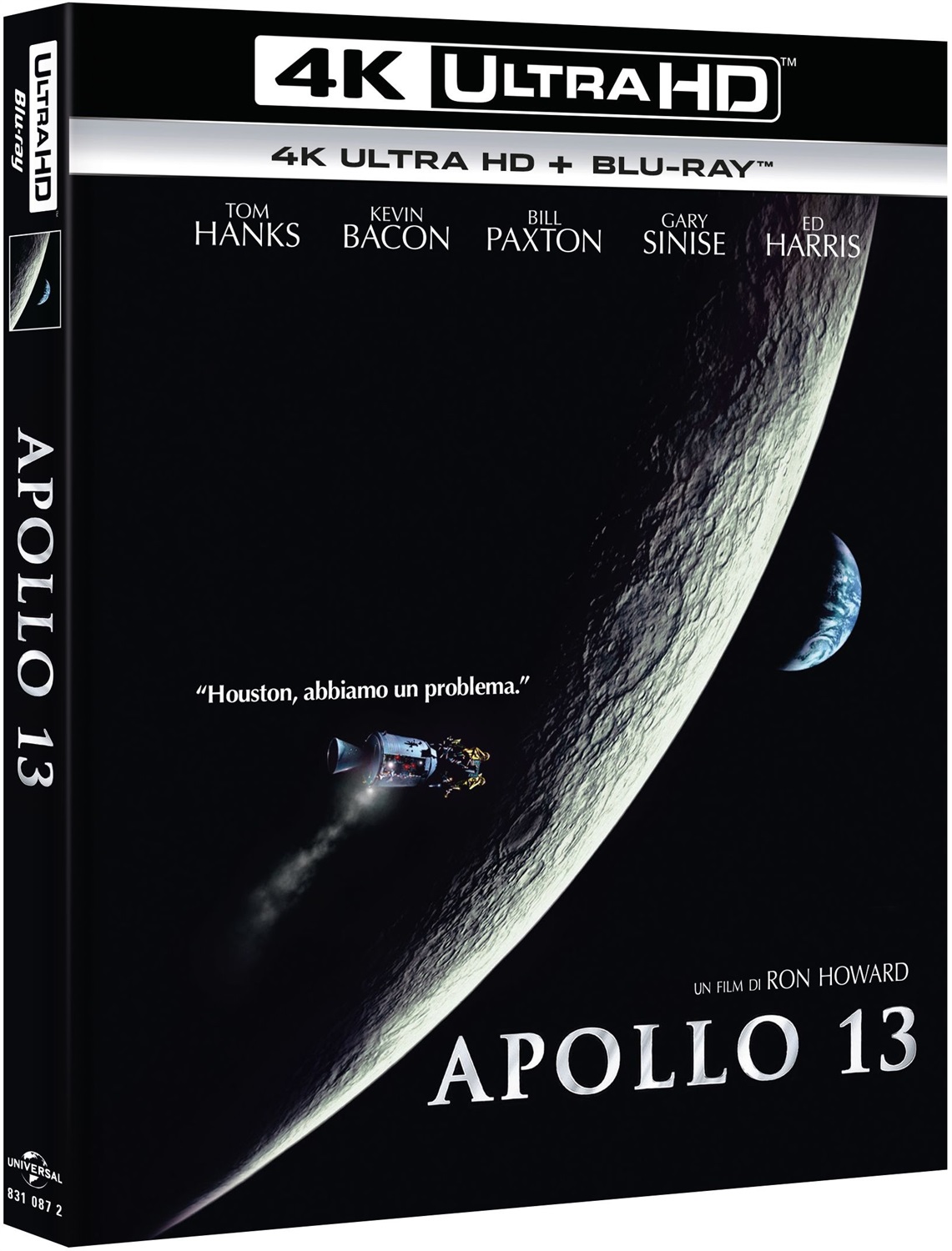 Universal Pictures Apollo 13 (4K Ultra HD Blu-Ray) - Film Drammatico con Tom Hanks, Kevin Bacon, Ed Harris