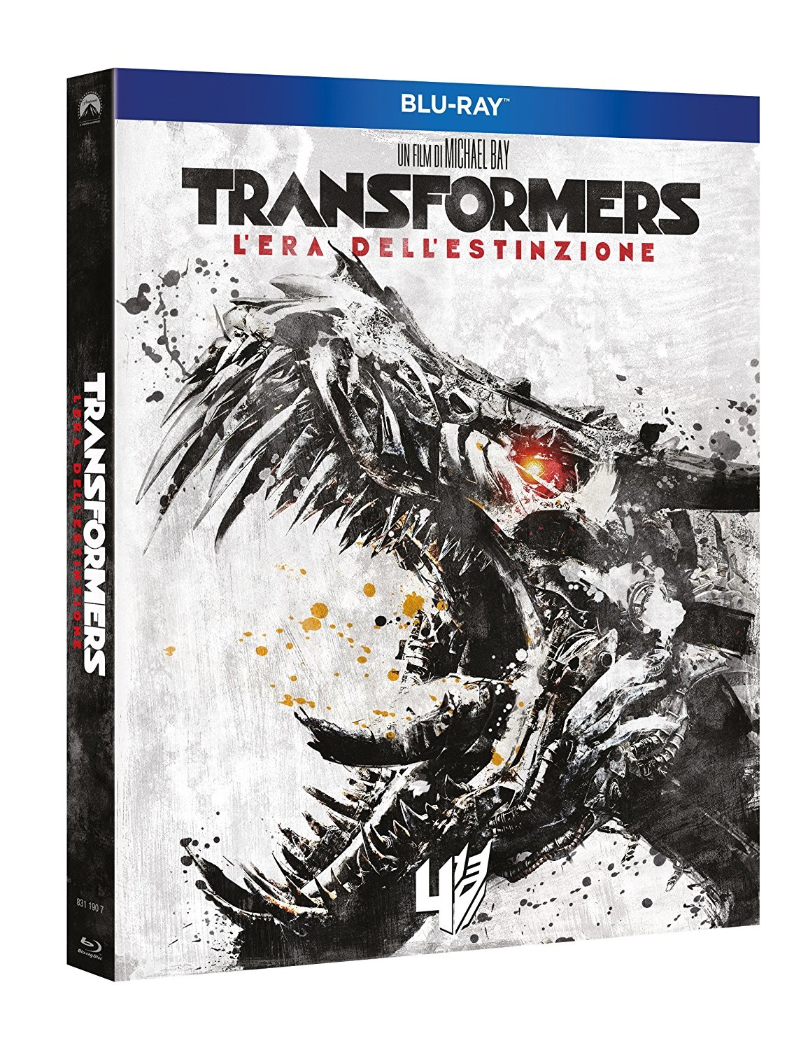 Universal Pictures Transformers 4 - L'Era dell'Estinzione - Film Blu-Ray di Michael Bay con Mark Wahlberg e Stanley Tucci