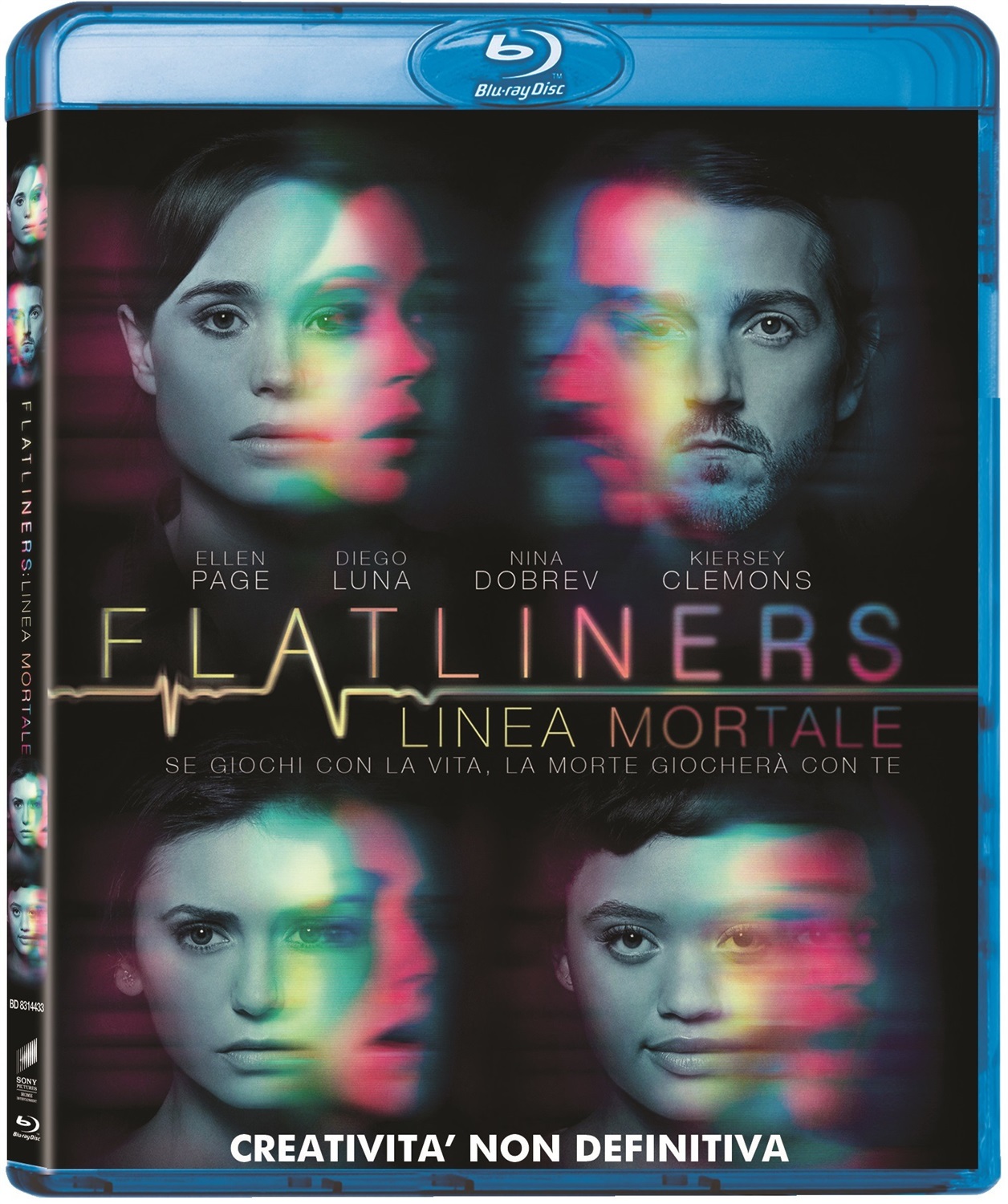 Sony Pictures Flatliners: Linea Mortale - Blu-ray - Thriller con Page, Luna, Dobrev, Norton, Clemons, Oplev, Niels