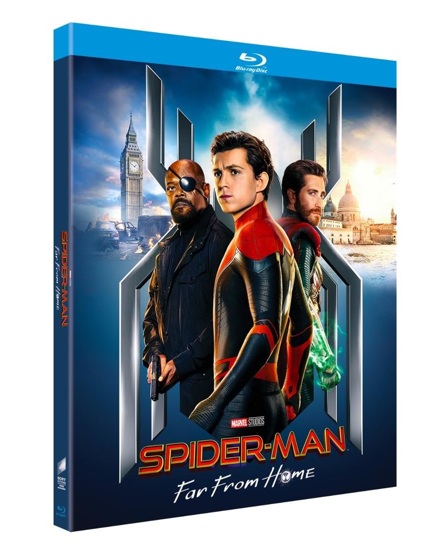 Sony Pictures Spider-Man: Far From Home - Blu-ray Azione 2019 con Tom Holland, Samuel L. Jackson, Jake Gyllenhaal, Zendaya e Marisa Tomei - Lingue: Inglese, Italiano, Russo, Ucraino