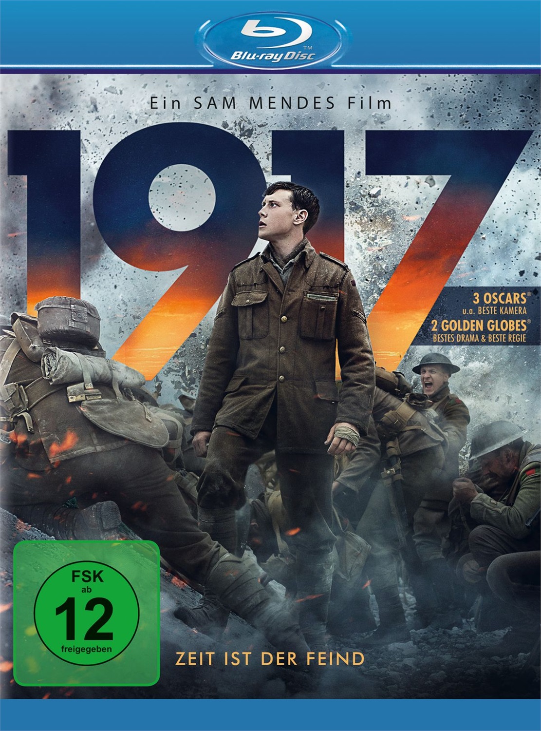 Universal Pictures 1917 (Blu-ray) - Film con George MacKay, Dean-Charles Chapman, Mark Strong, Andrew Scott - Lingue: Tedesca, Inglese, Francese