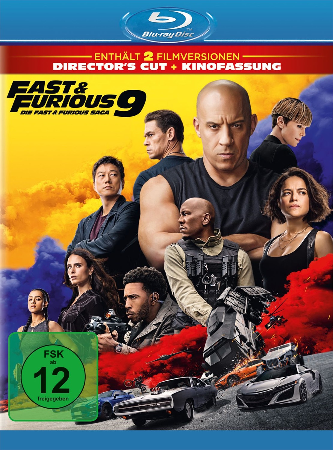 Universal Pictures Fast & Furious 9 - Die Fast & Furious Saga (Blu-ray) con Vin Diesel, Paul Walker e Tyrese Gibson - Lingue: Tedesca e Inglese