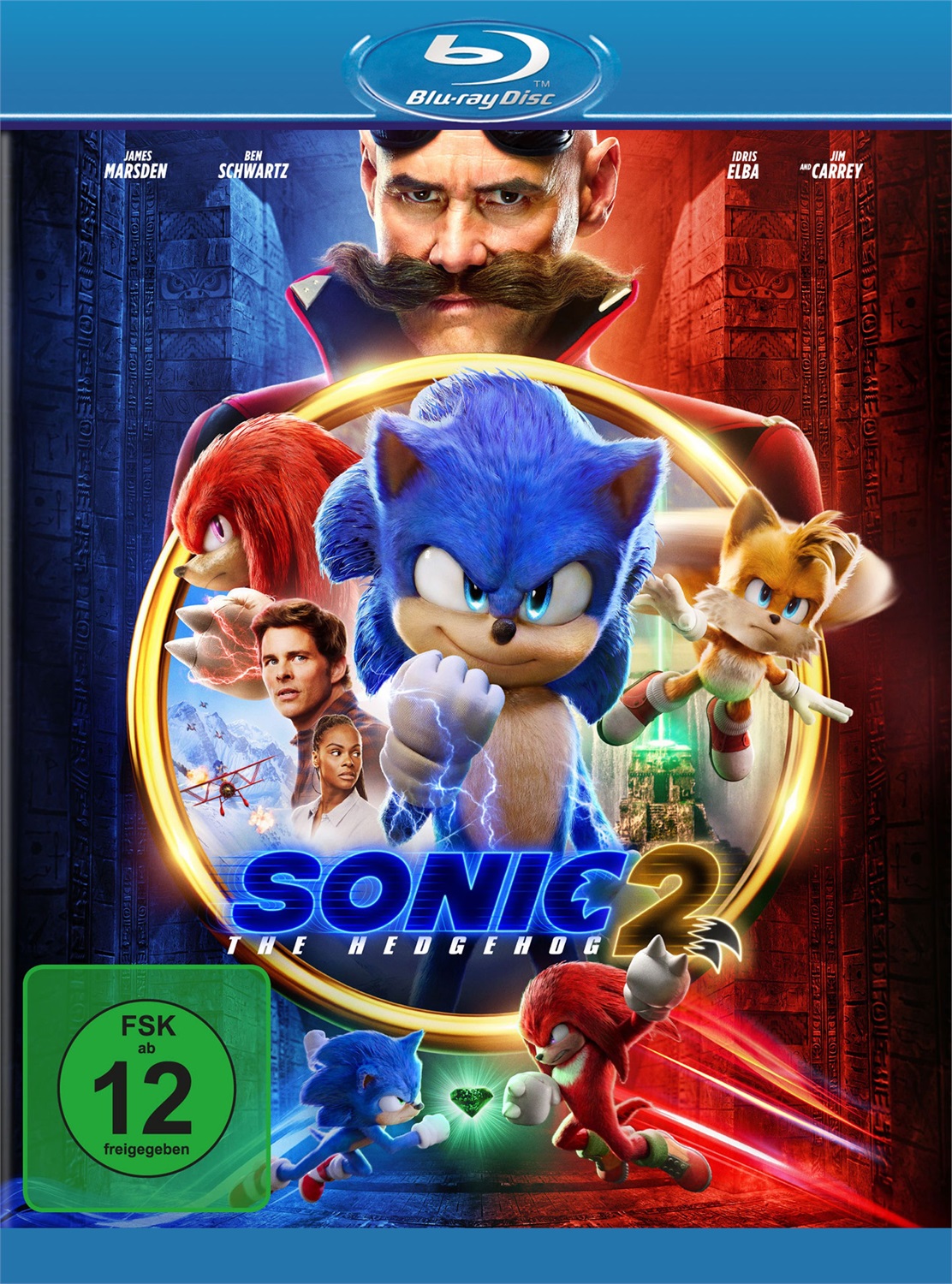 Paramount Pictures (Universal Pictures) Sonic the Hedgehog 2 Blu-ray - Tedesca e Inglese