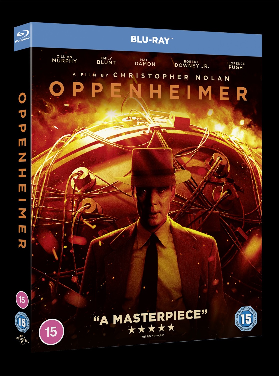 Universal Pictures Oppenheimer Blu-ray 2023 Region Free con Benny Safdie, Cillian Murphy, Emily Blunt e Florence Pugh