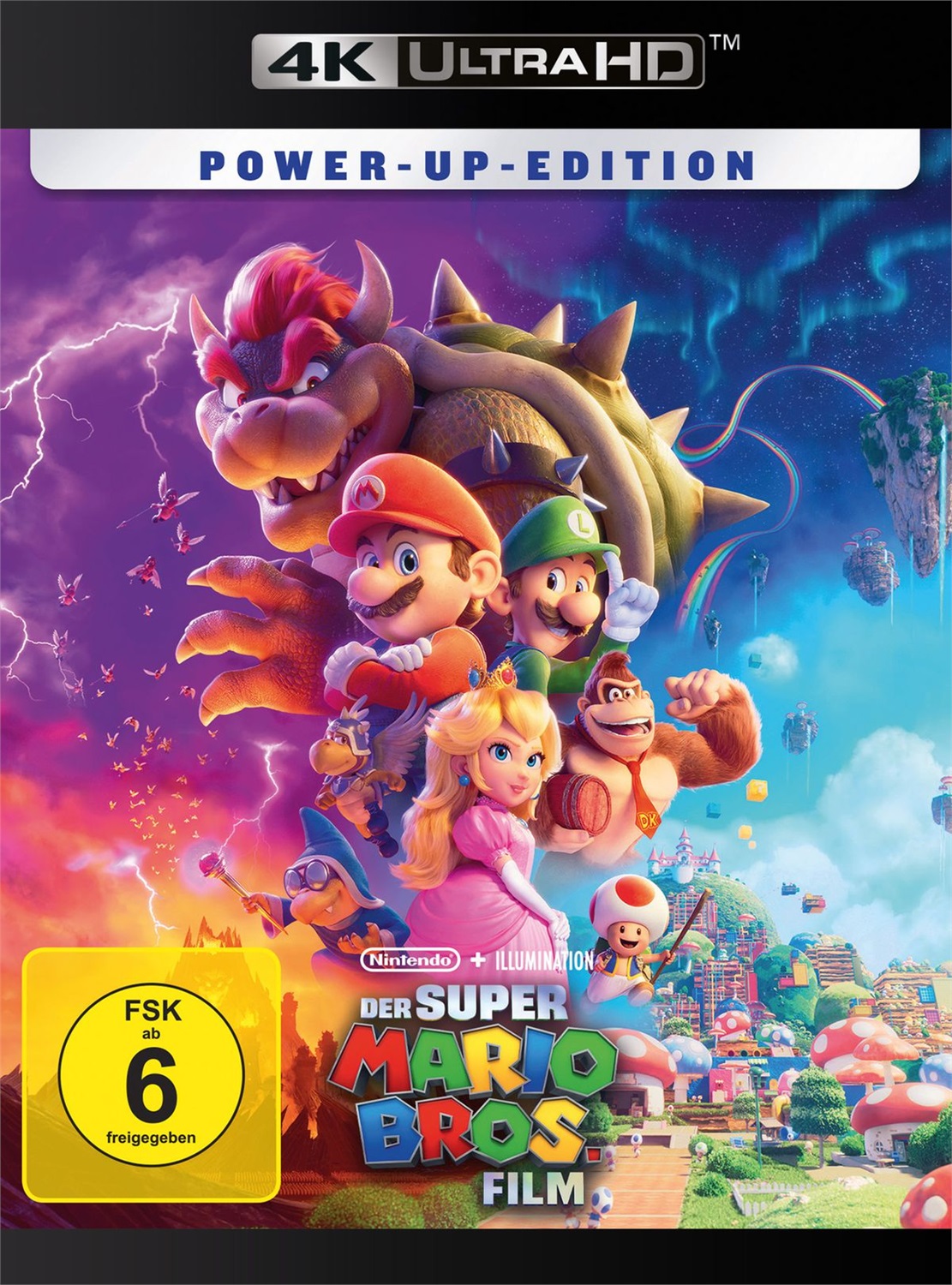Universal Pictures Der Super Mario BROS. Film (4K UHD Blu-ray) - Registi: Michael Jelenic, Aaron Horvath - Lingue: Tedesca, Inglese, Italiano