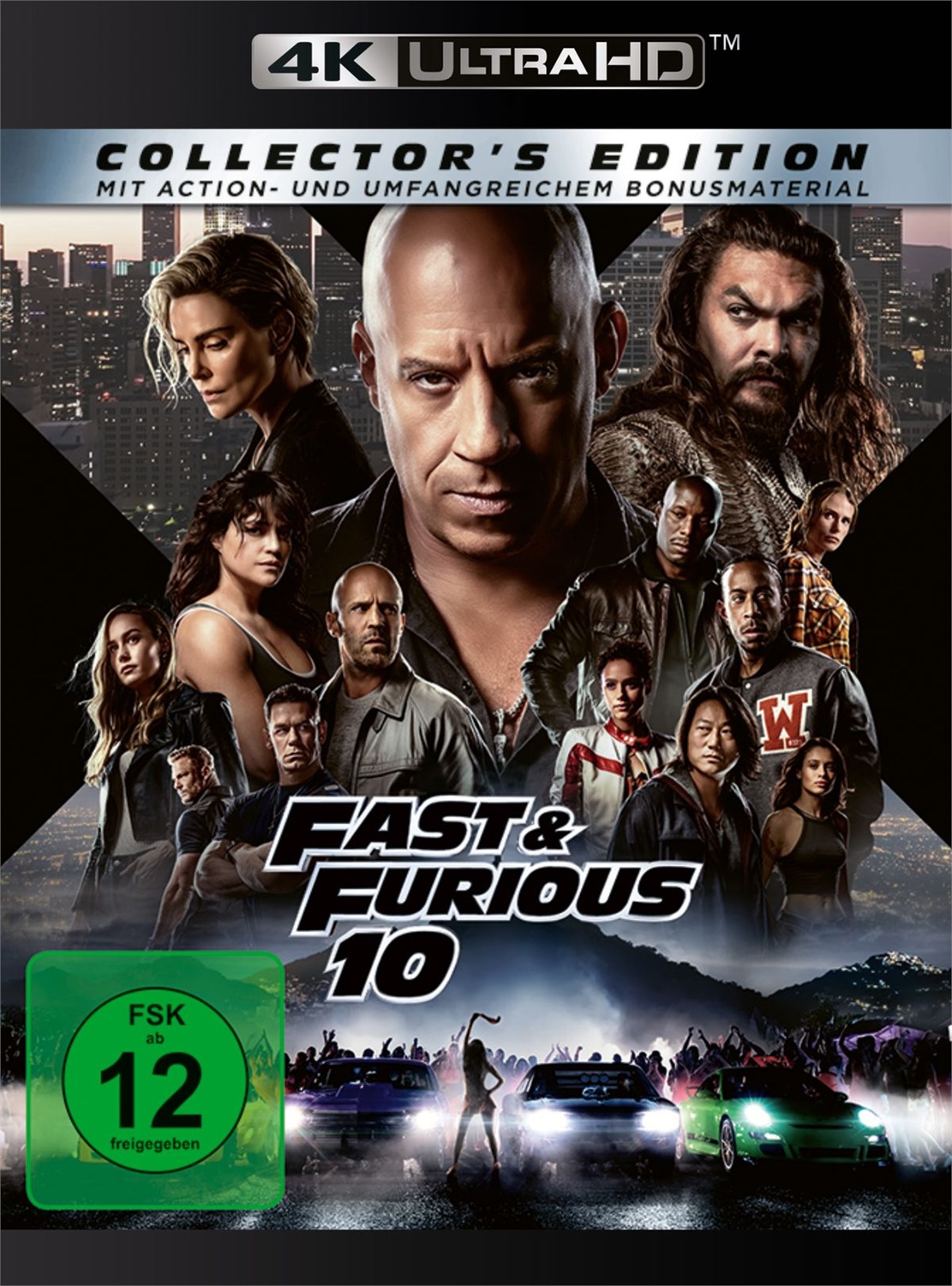 Universal Pictures Fast & Furious 10 - 4K UHD Blu-ray Collector's Edition con Vin Diesel e Michelle Rodriguez