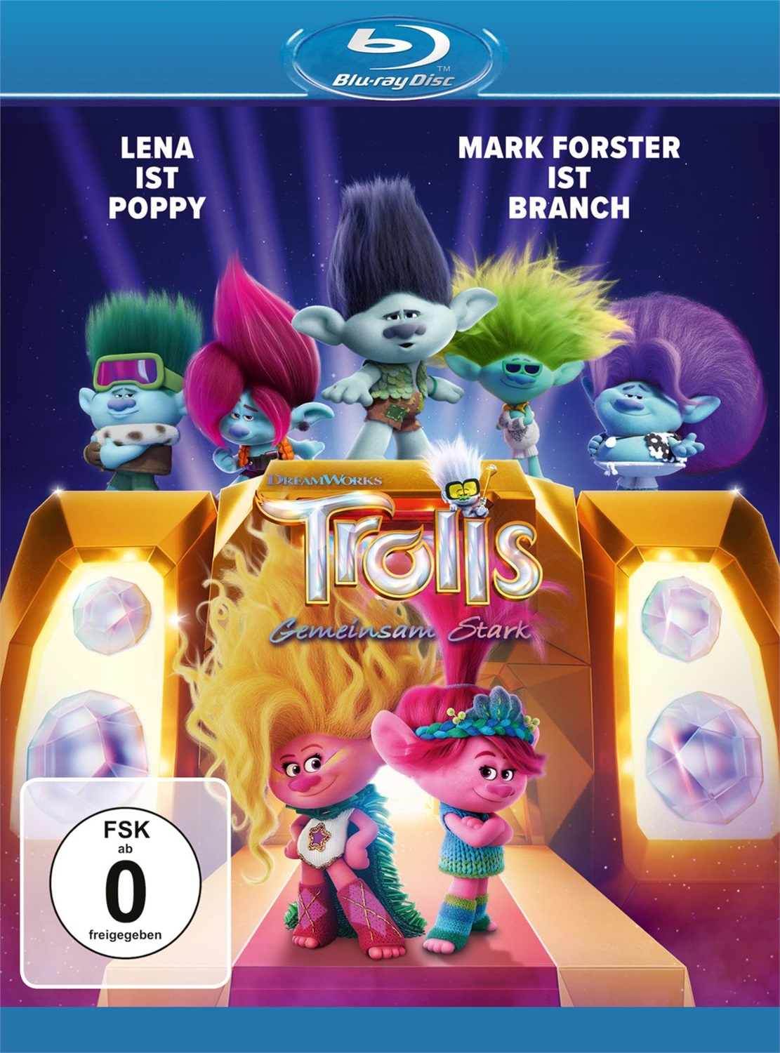 Universal Pictures Trolls - Gemeinsam stark (Blu-ray) con Lena Meyer-Landrut e regia di Walt Dohrn