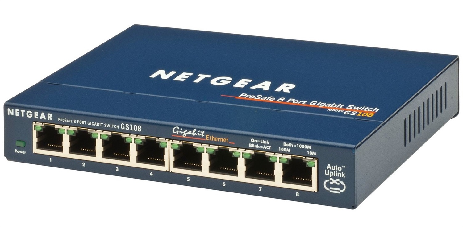 NETGEAR GS108 Non gestito