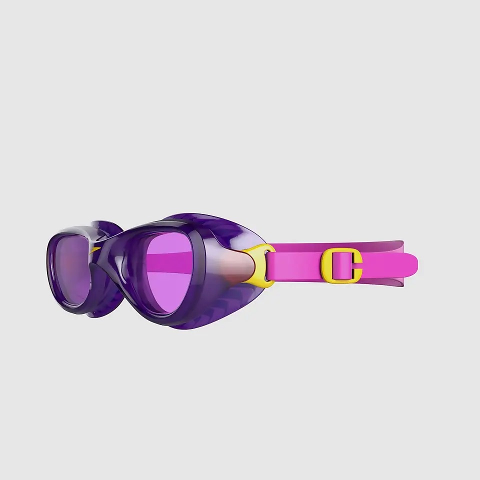 Speedo Futura Classic Occhialini da Nuoto Unisex Bambini Rosa/Violet Taglia Unica - Anti-Fog e Anti-Leak