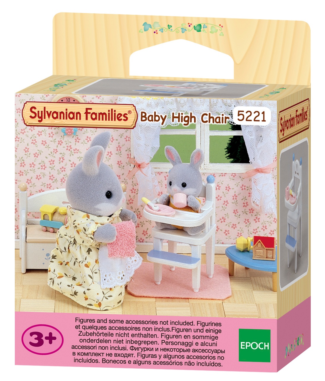 Sylvanian Families 5221 Seggiolone con Accessori Pappa - Stimola la Fantasia del Bambino