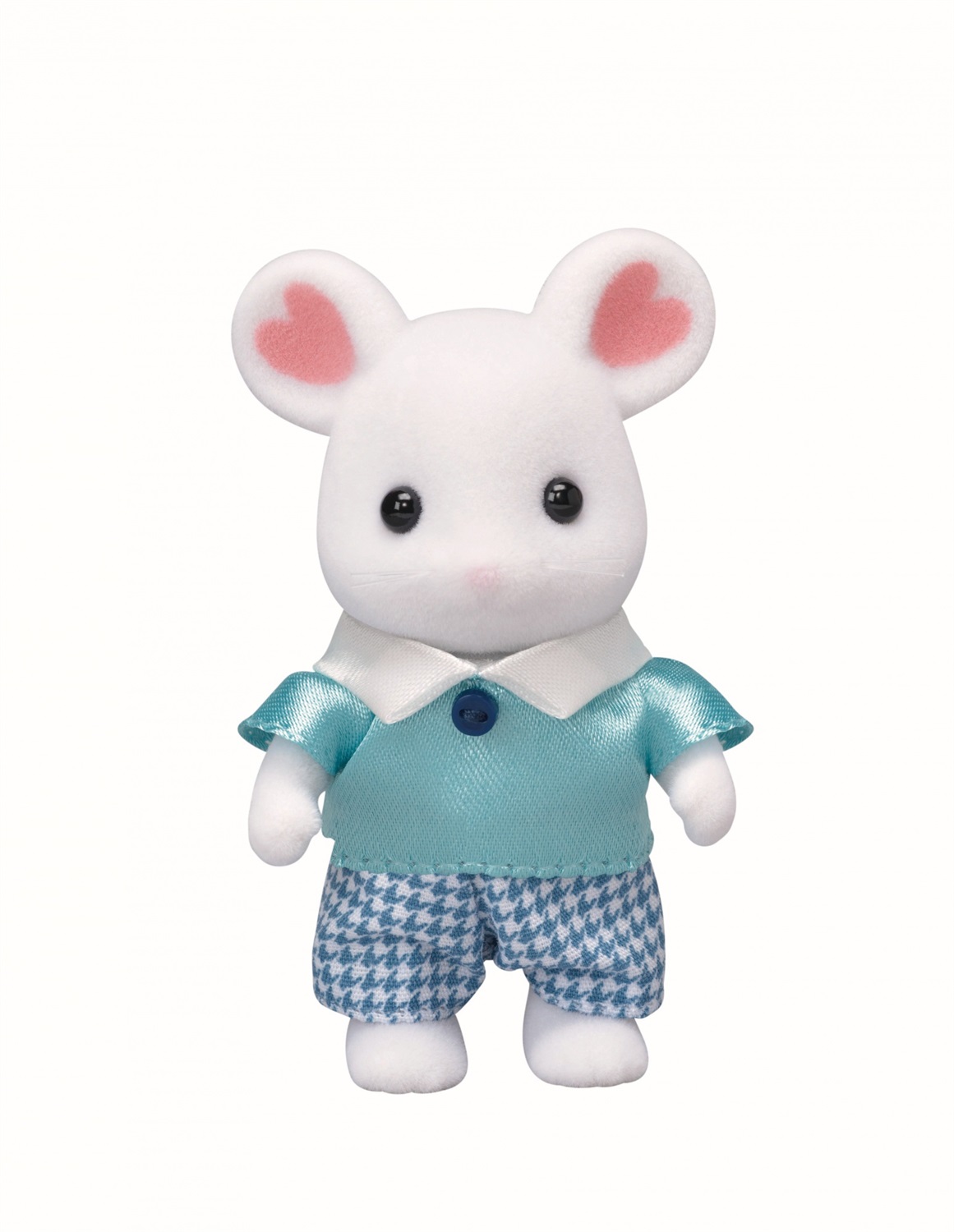 Sylvanian Families 5308 - Famiglia Marshmallow con 4 statuine posizionabili