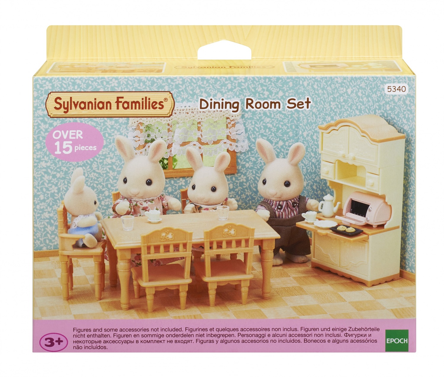 Sylvanian Families 5340 Set Sala da Pranzo Multicolore - Accessorio per Giochi per Bambini