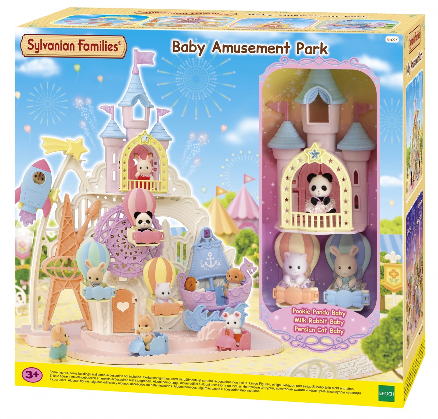 Sylvanian Families Parco Divertimenti per Bebè - Una Magica Giornata di Divertimento
