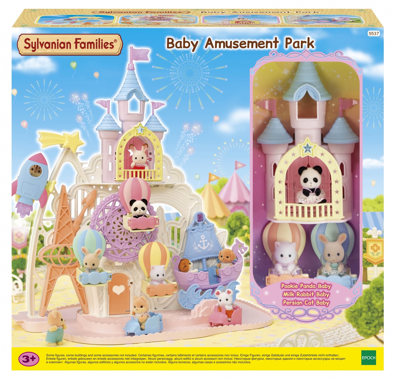 Sylvanian Families Parco Divertimenti per Bebè - Una Magica Giornata di Divertimento