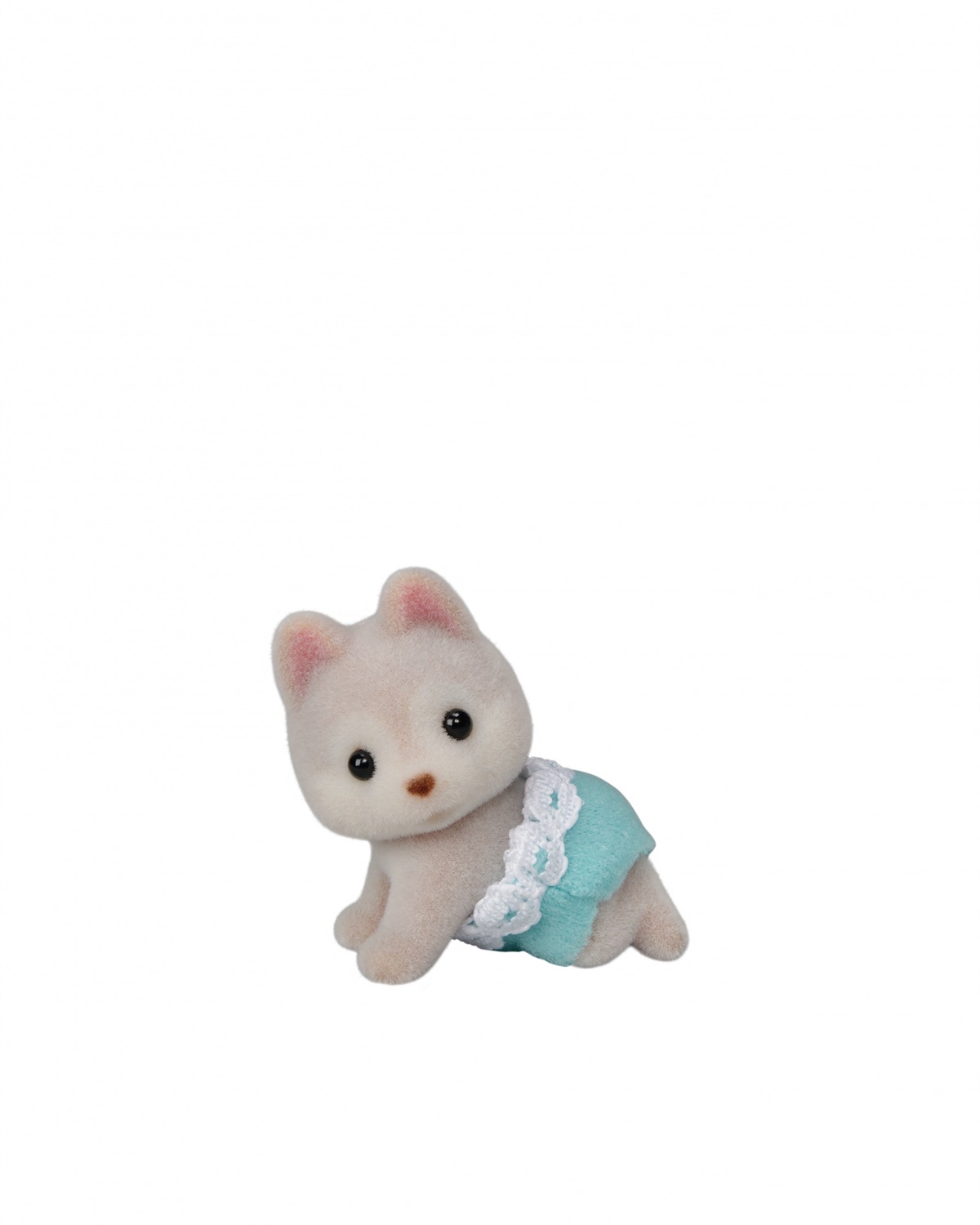 Sylvanian Families 5638 Set da Gioco Gemelli Husky con Locomotiva - 2 Bebè Articolati e Accessorio