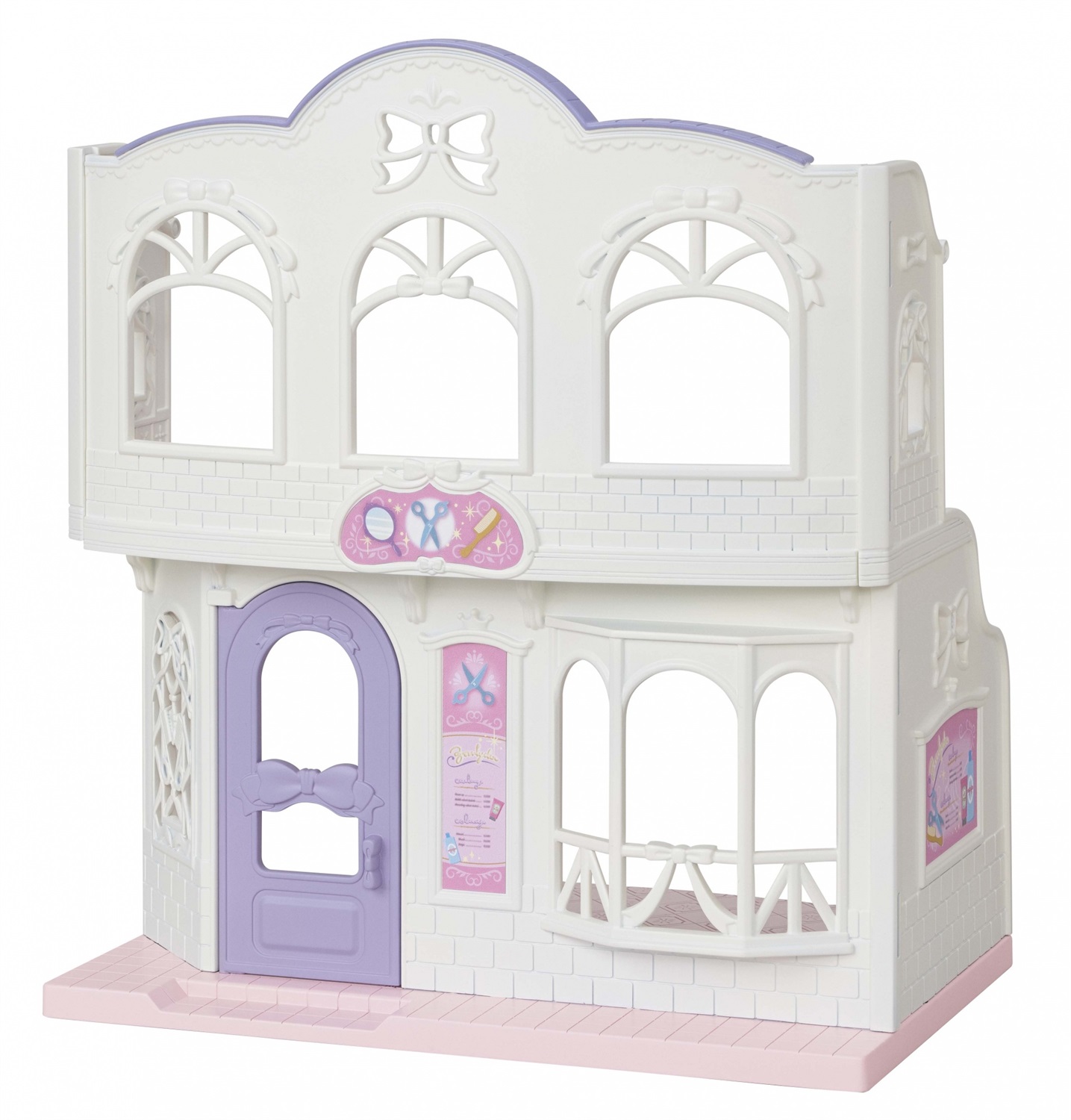 Sylvanian Families Il Parrucchiere dei Pony - Set Salone a Due Piani con Sally e Accessori per Acconciature