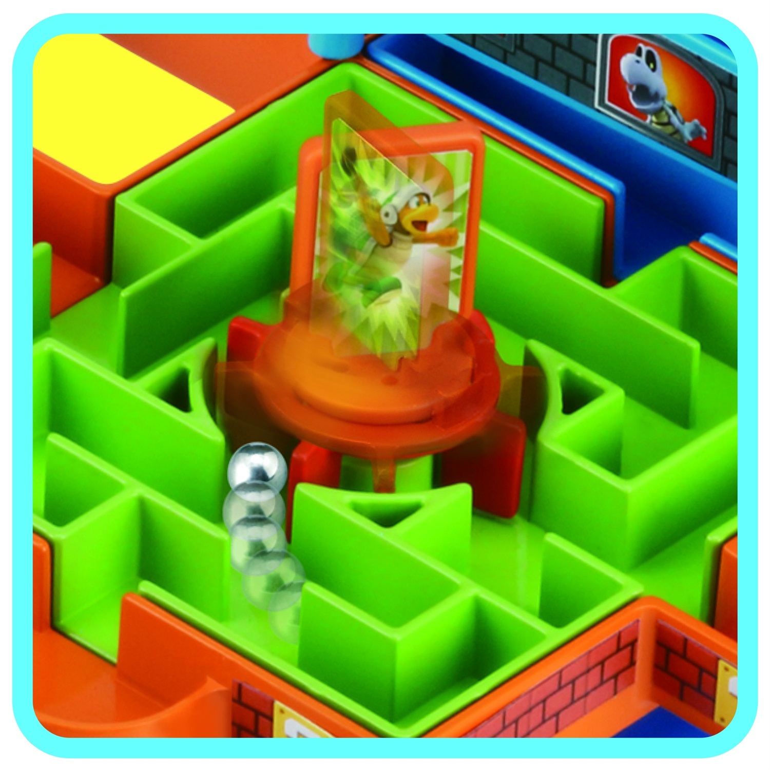 EPOCH Games Super Mario Maze Game DX - Gioco da Tavolo di Abilità con Labirinto Interattivo e 5 Personaggi