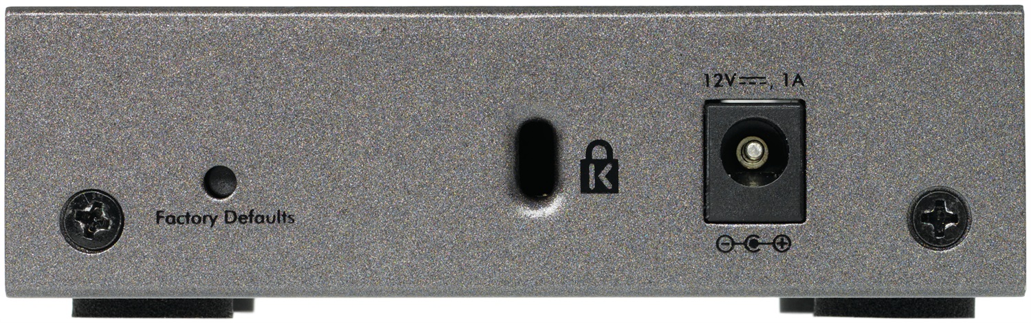 NETGEAR GS105E-200PES switch di rete Gestito L2/L3 Gigabit Ethernet (10/100/1000) Grigio