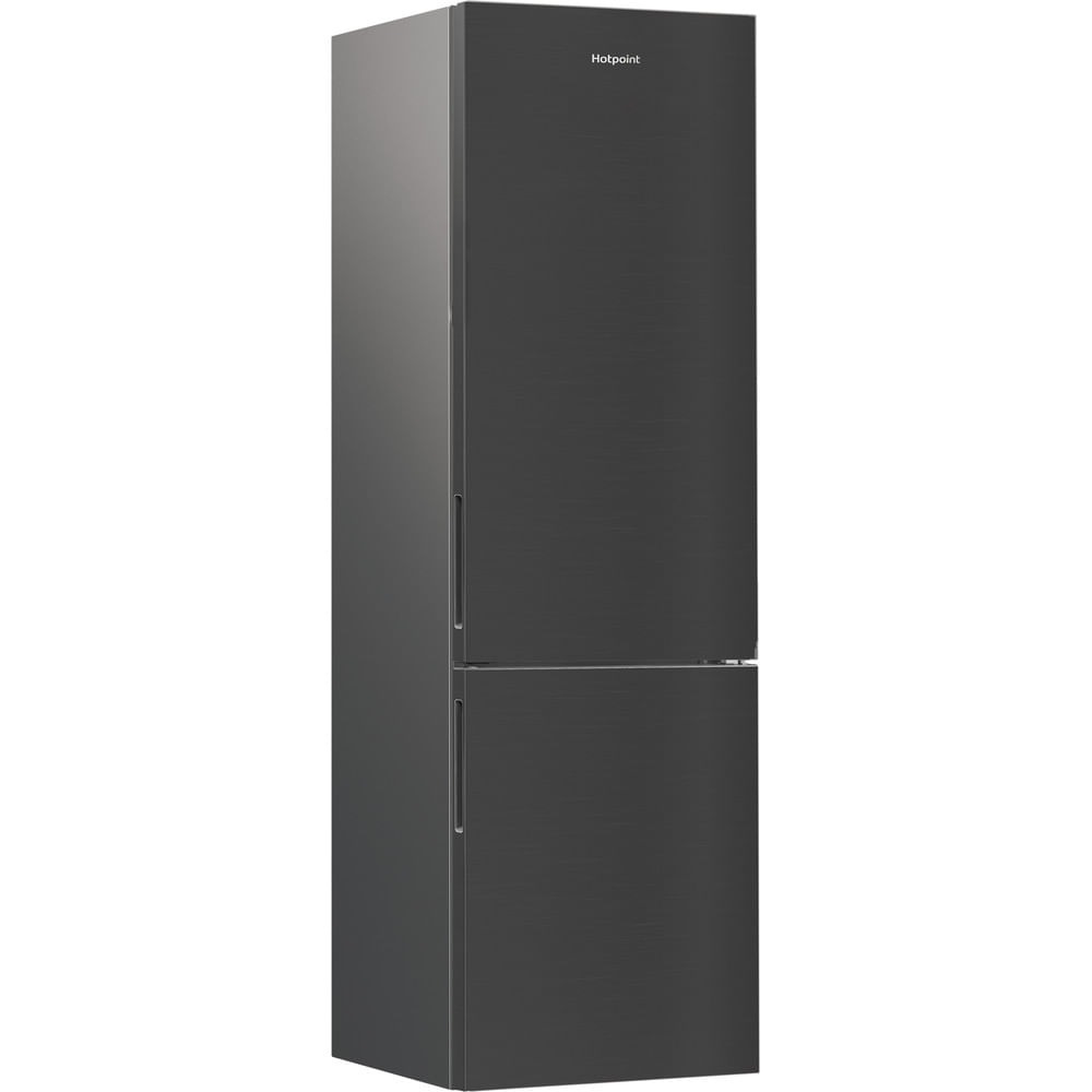 Hotpoint Ariston Frigorifero Combinato HPK 25403 XBR6E, Capacità 355 L, No Frost, Classe Energetica C, Colore Nero