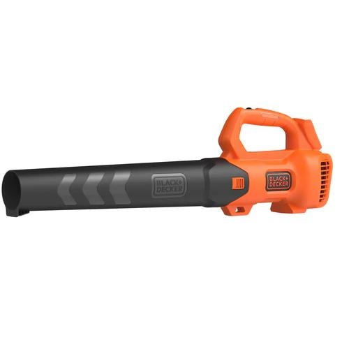 Black & Decker BCBL200B-XJ Soffiatore a Batteria 18V - Velocità Fino a 145 km/h, Senza Batterie e Caricabatterie, Design Leggero e Compatto