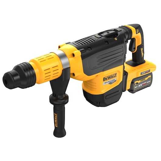 DeWALT Martello Demoperforatore SDS-MAX 54V XR Flexvolt 9.0Ah con 2 Batterie e Caricabatterie