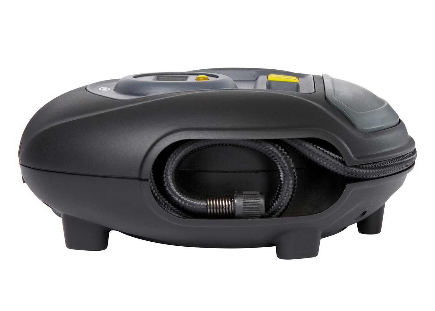 Ring Compressore Digitale 12V - Gonfia Pneumatici in 3,5 Minuti con Display Digitale e Tubo Flessibile
