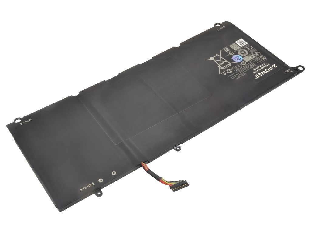 2-Power CBP3527A Batteria Ricaricabile ai Polimeri di Litio (LiPo) 7020 mAh 7,5 V per Notebook/Tablet - Nero