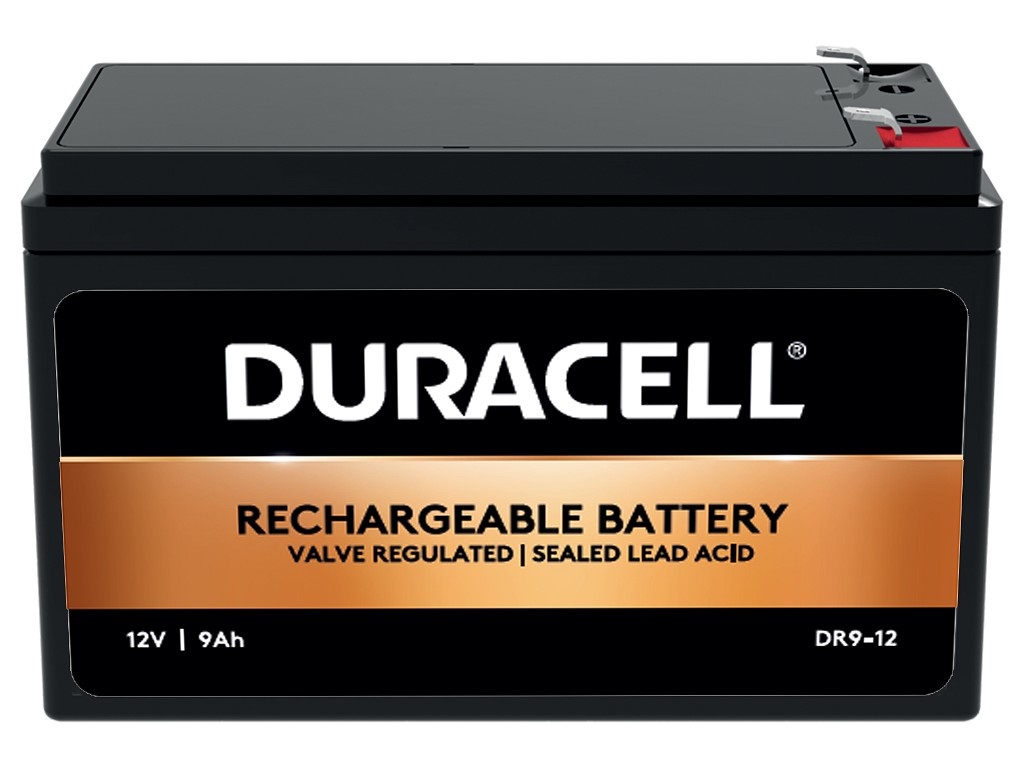Duracell DR9-12 Batteria UPS Acido Piombo VRLA 12V 9Ah - Dimensioni 18,1x7,7x16,76 cm