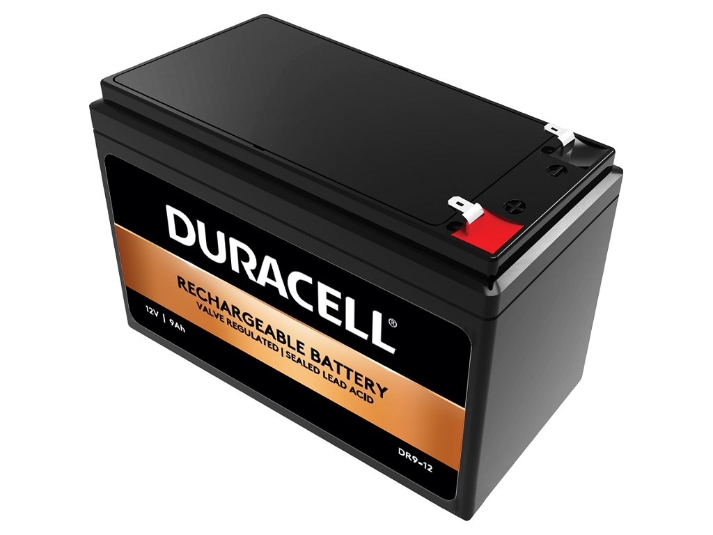 Duracell DR9-12 Batteria UPS Acido Piombo VRLA 12V 9Ah - Dimensioni 18,1x7,7x16,76 cm