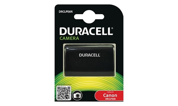 Duracell Batteria Ricaricabile Li-Ion 2000 mAh per Canon LP-E6N - Compatibile con EOS 7D Mk II e XC10