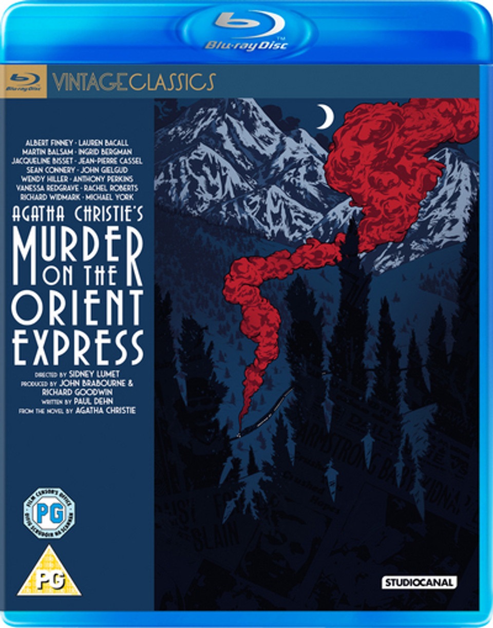 StudioCanal Murder On The Orient Express Blu-ray con Sean Connery, Anthony Perkins e Michael York