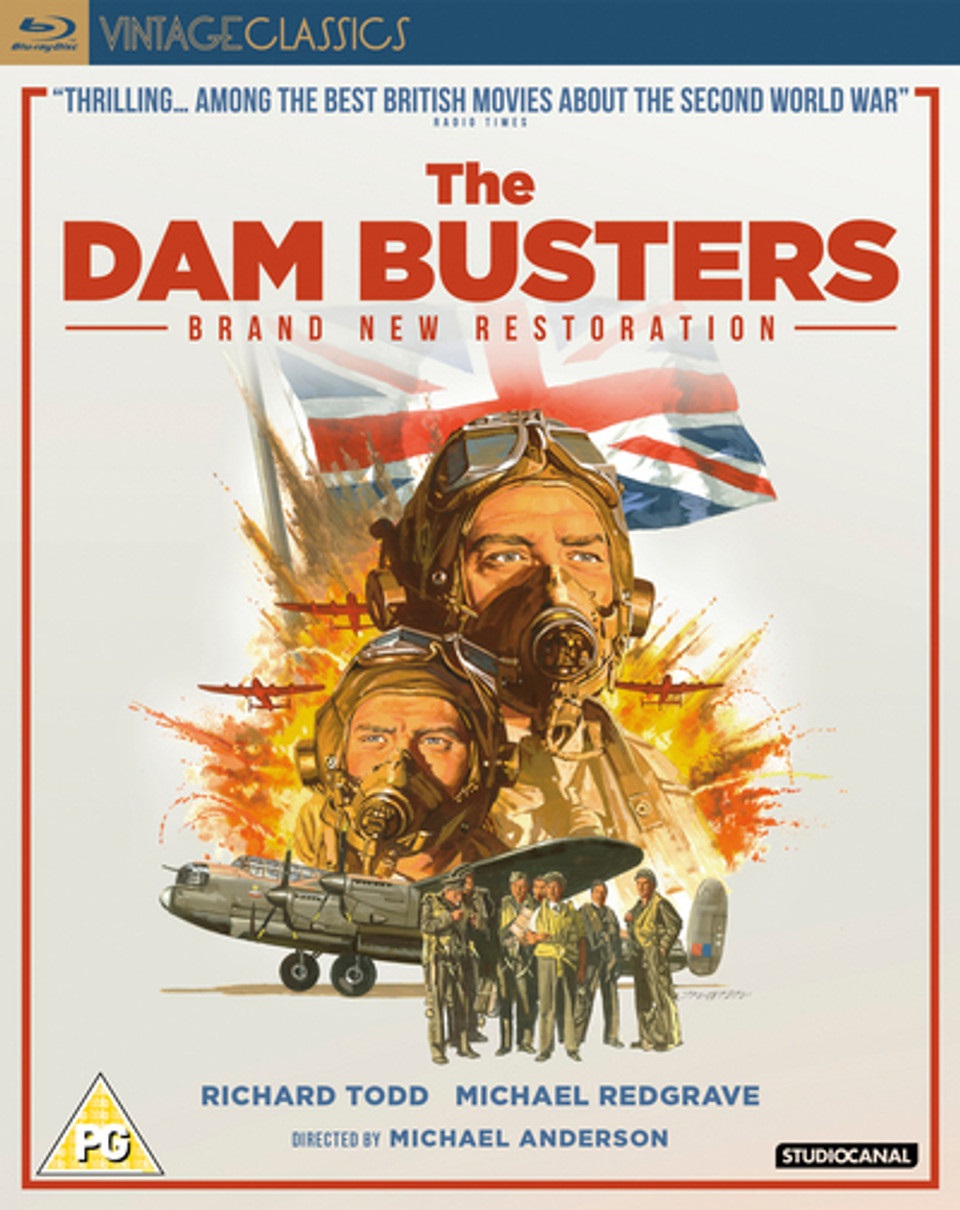 StudioCanal The Dam Busters Blu-ray (2018) con Robert Shaw, George Baker, Bill Kerr e Richard Leech