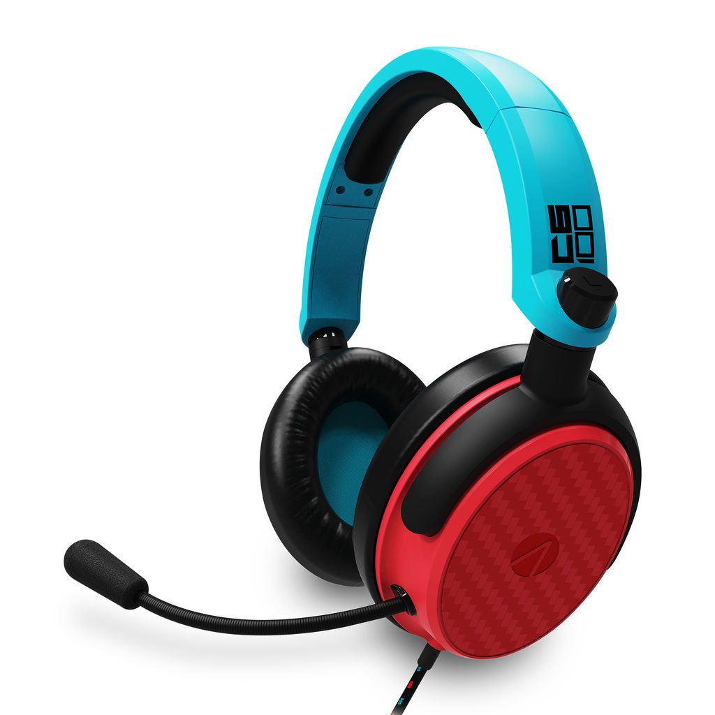 Stealth Cuffie da Gioco C6-100 - Compatibili con Nintendo Switch, PS5, PS4, XBOX e PC, Rosso Blu